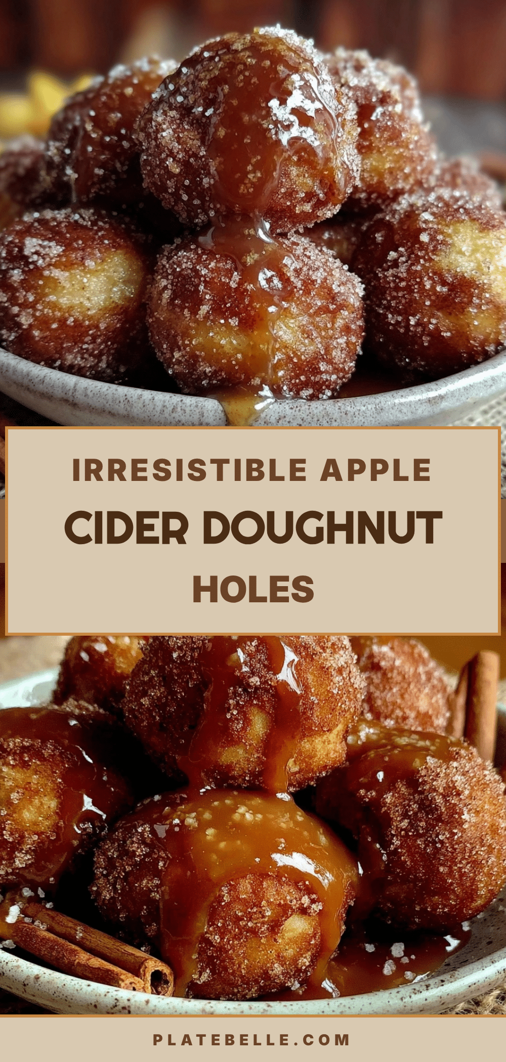apple cider doughnut holes recipe