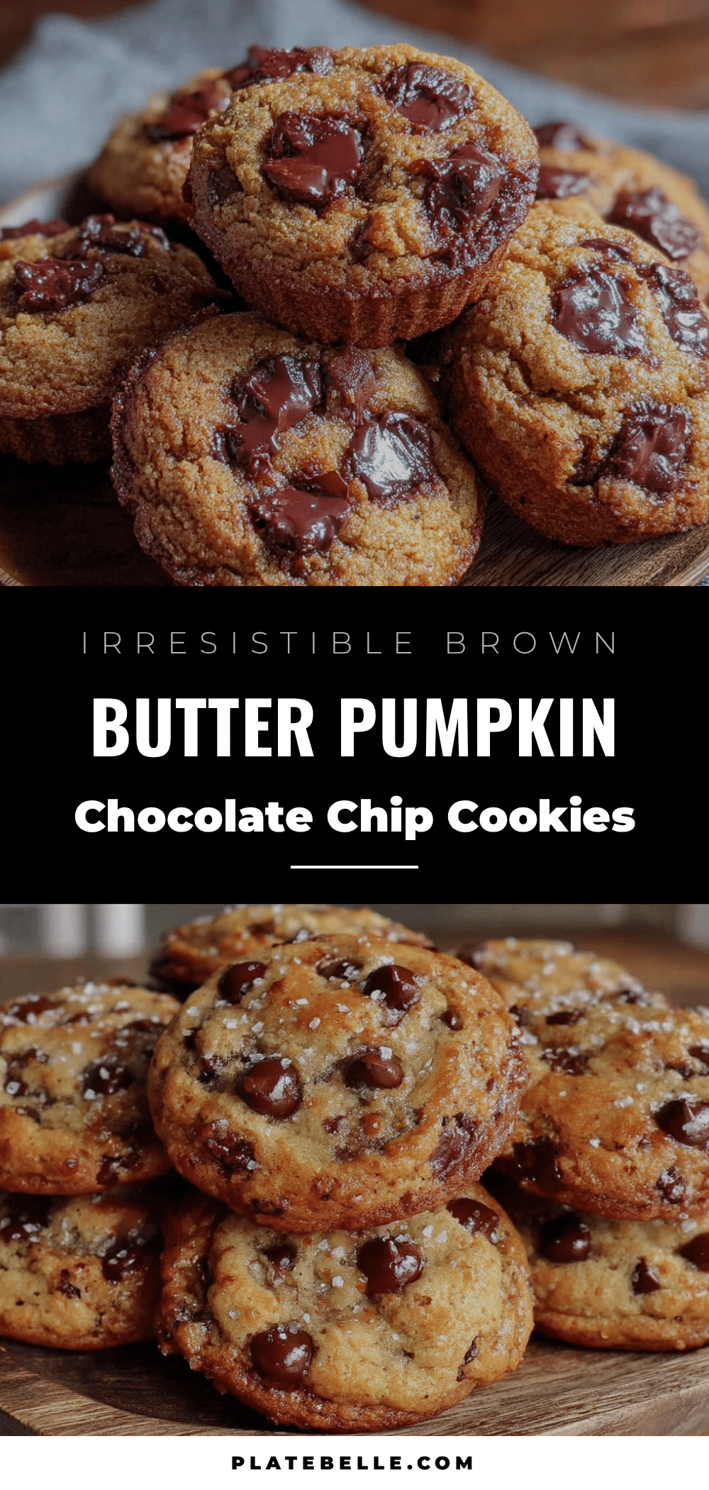 brown butter pumpkin chocolate chip cookies recipe