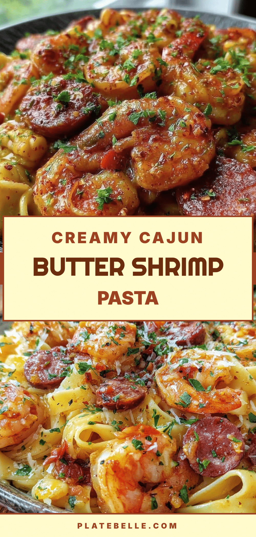 Cajun butter shrimp pasta recipe
