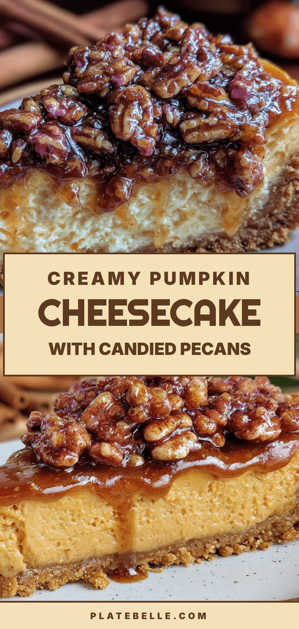 creamy pumpkin cheesecake recipe