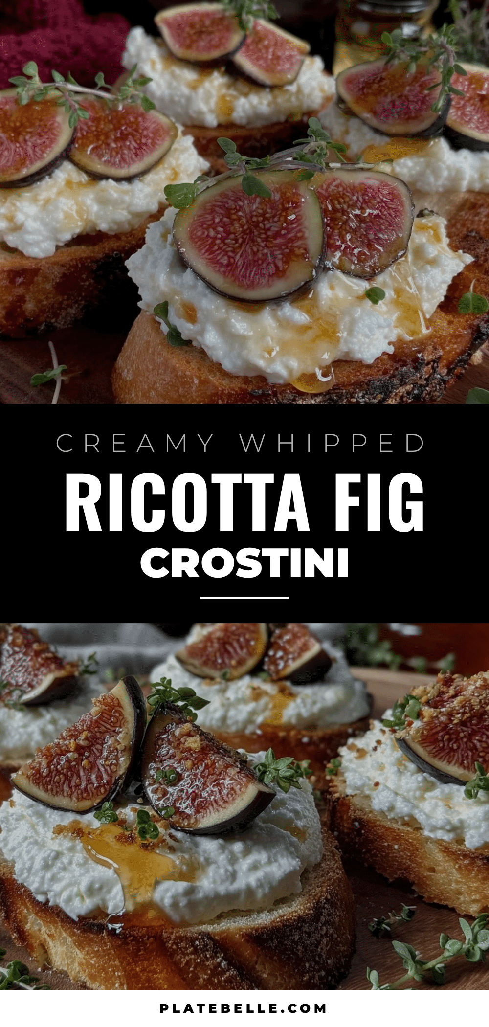 creamy whipped ricotta crostini recipe