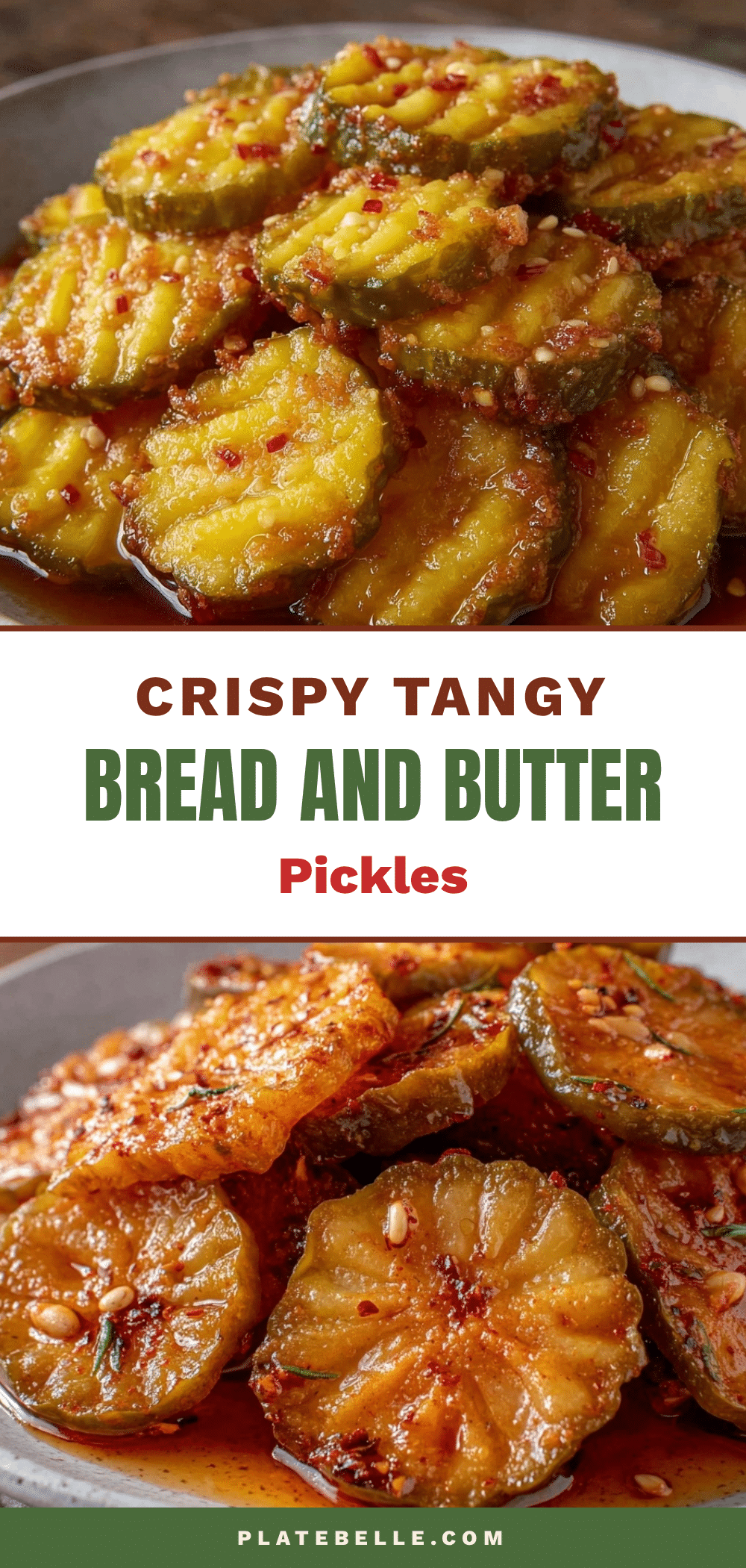crispy bread and butter pickles recipe