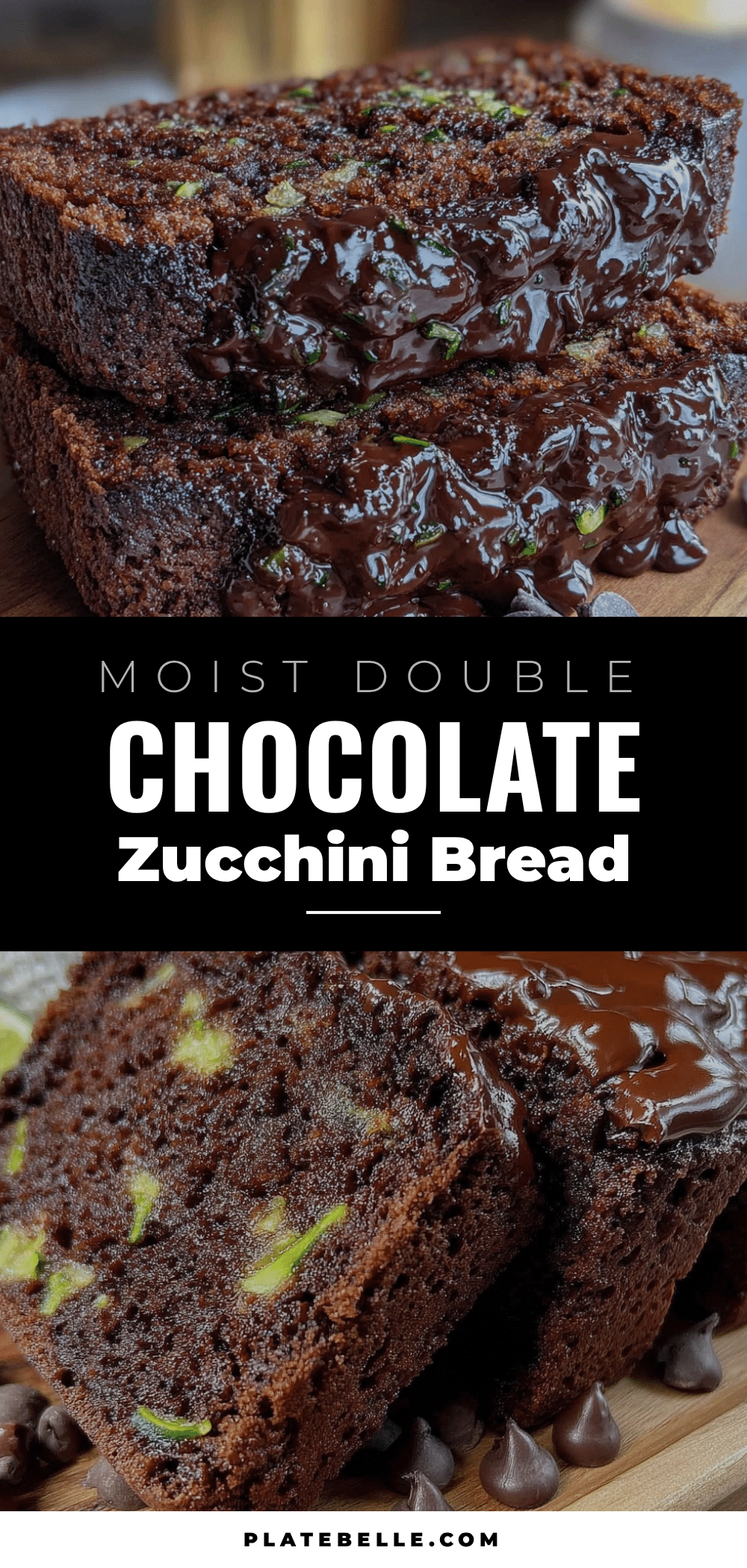 double chocolate zucchini bread recipe