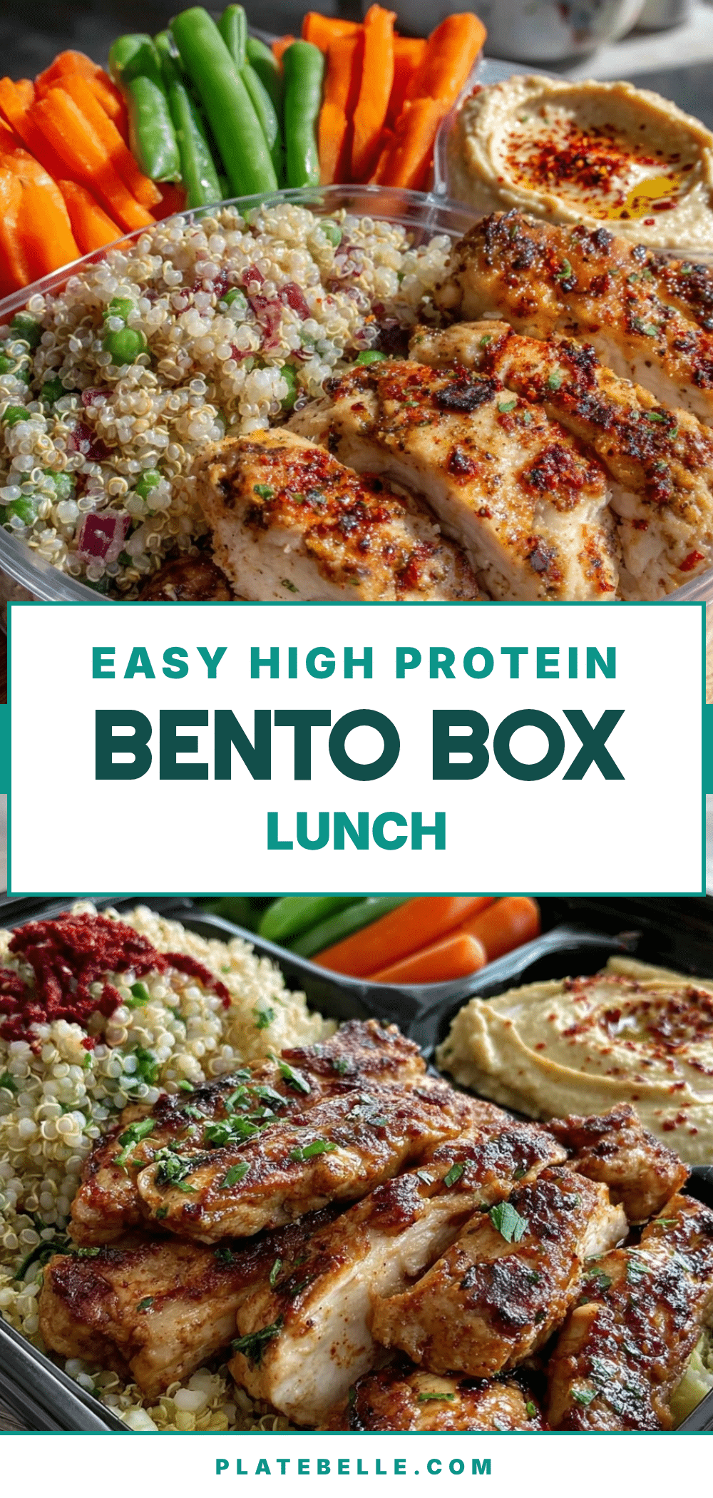 easy high-protein bento box lunch for teens recipe