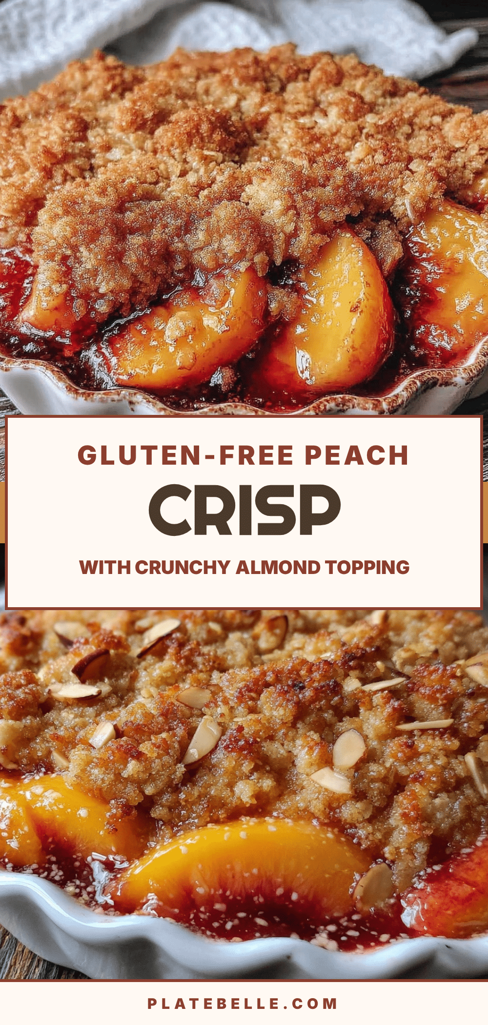 gluten-free peach crisp recipe