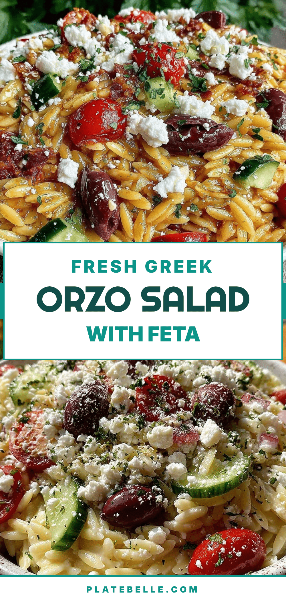 Greek orzo pasta salad recipe