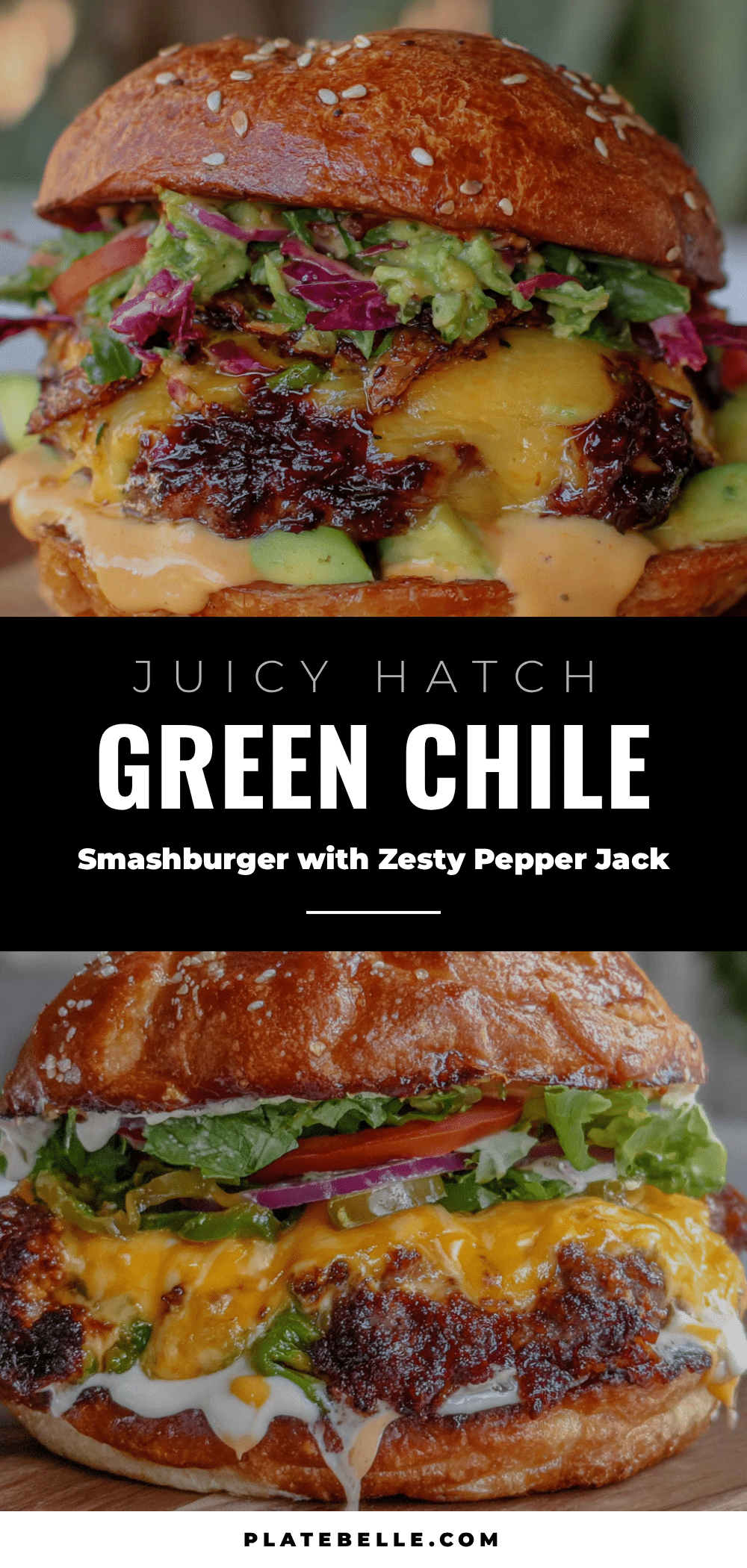 Hatch Green Chile Smashburger recipe