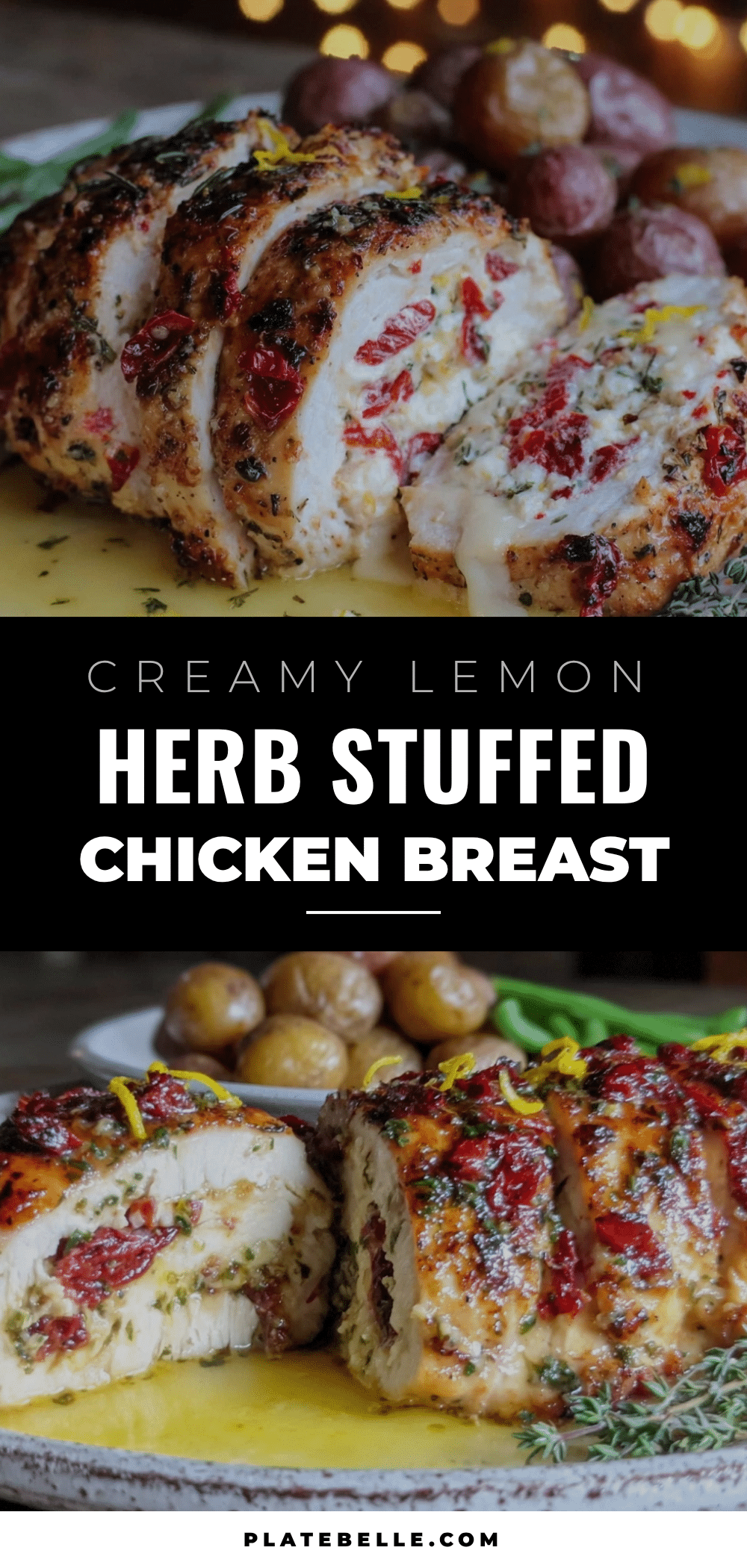 marry me lemon herb stuffed chicken breast recipe