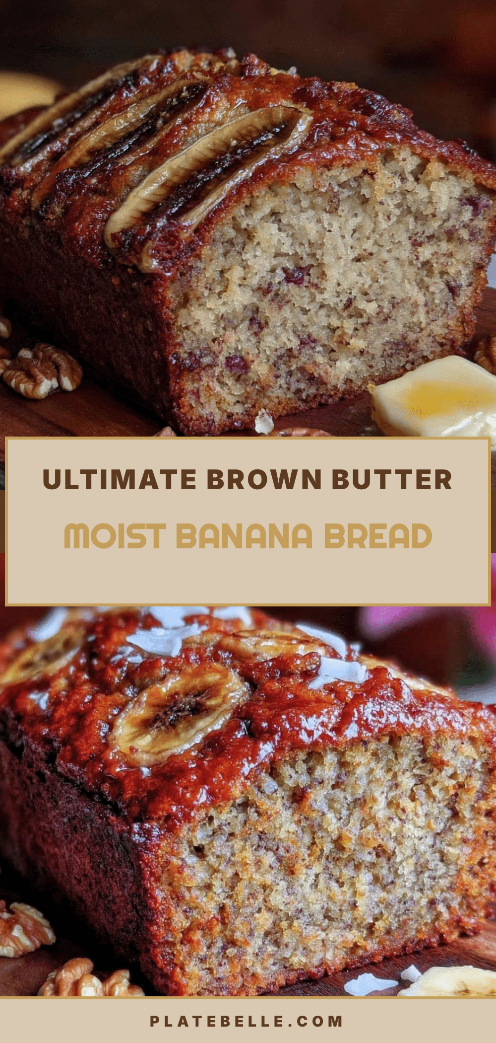 moist one-bowl banana bread recipe