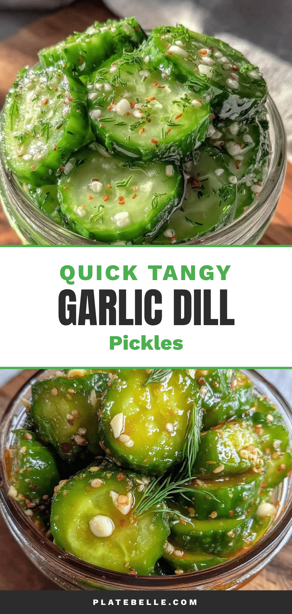 quick 24-hour garlic dill refrigerator pickles recipe