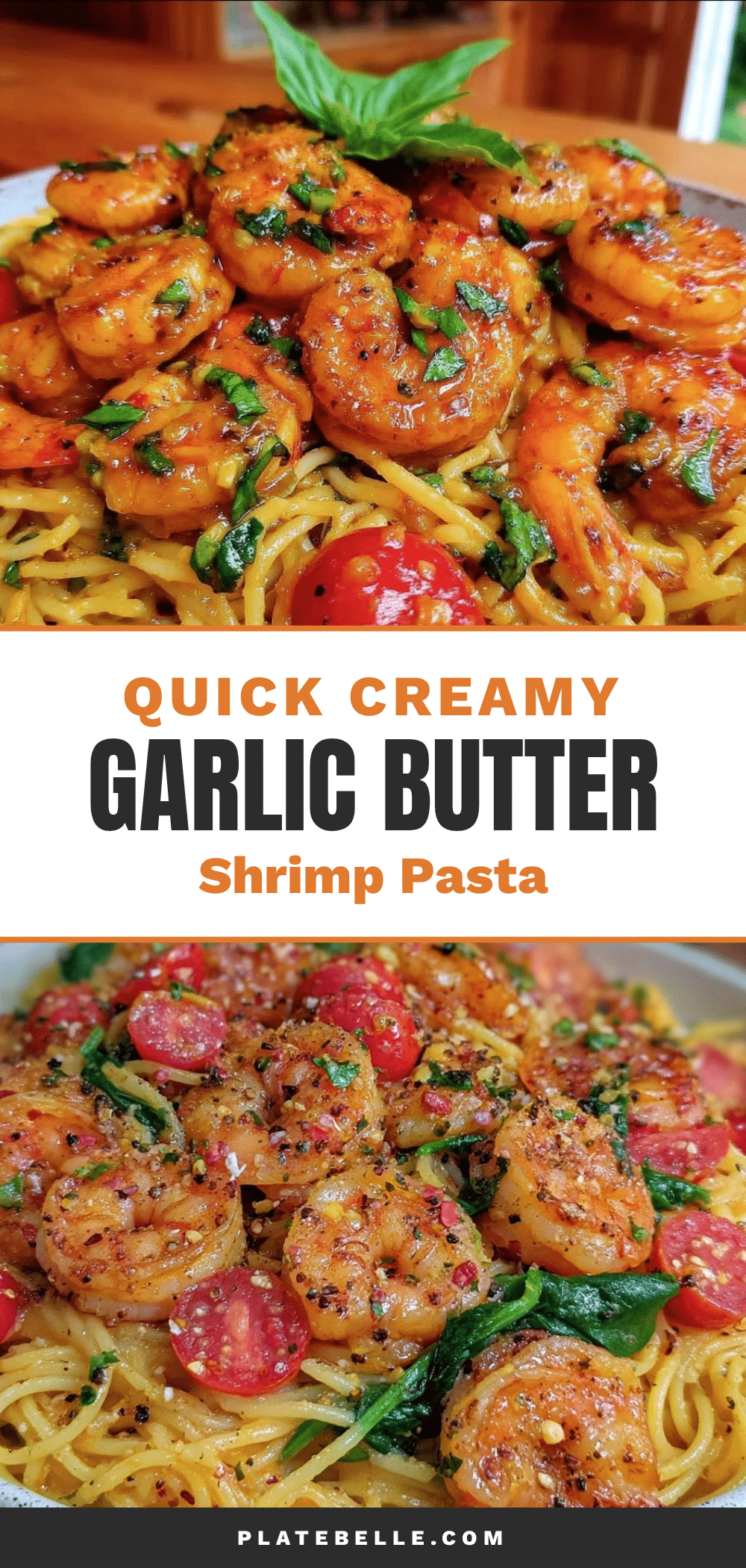 quick garlic butter shrimp pasta recipe