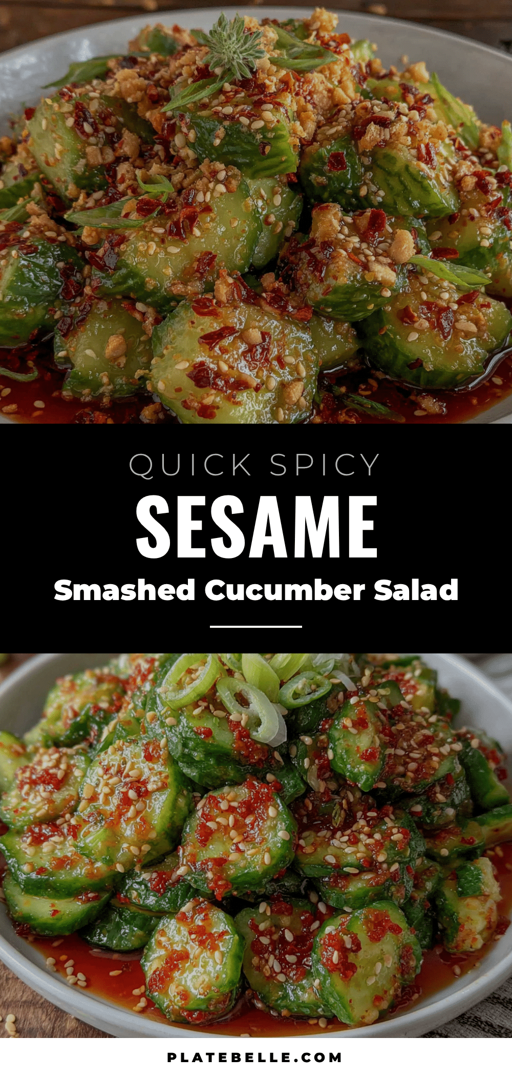 spicy smashed cucumber salad recipe