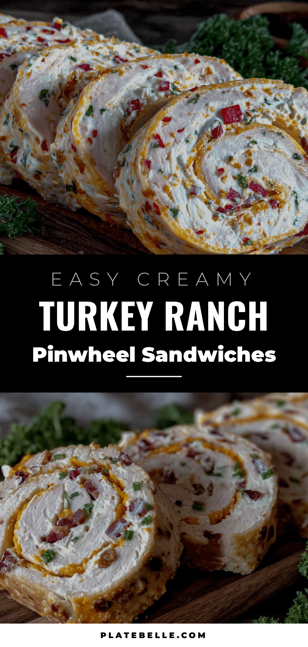 turkey ranch pinwheel sandwiches recipe