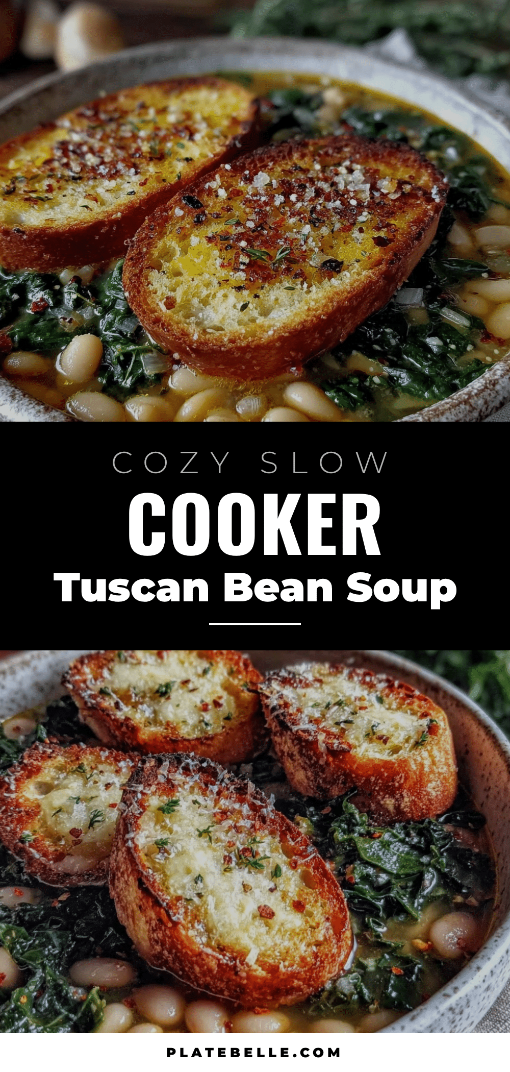 Tuscan white bean and kale soup recipe