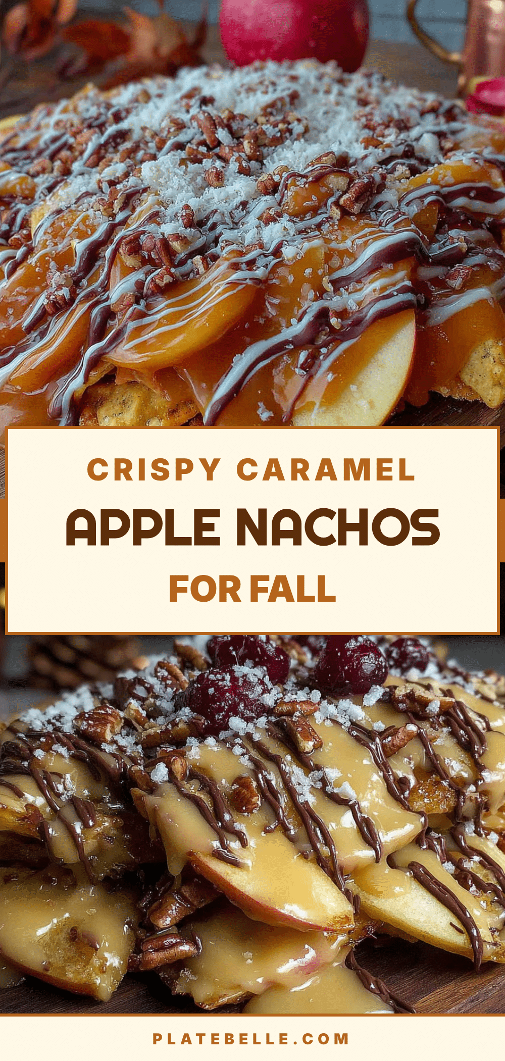 caramel apple nachos recipe