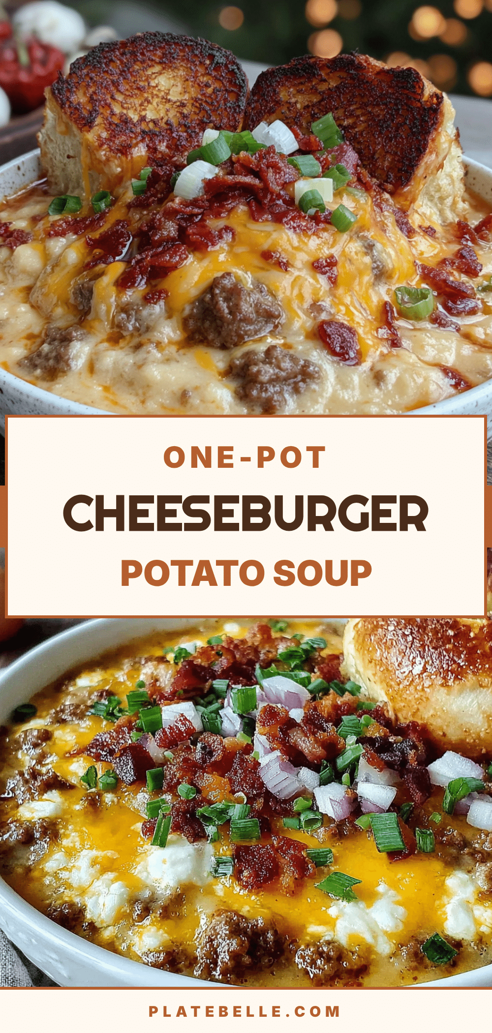 cheeseburger potato soup recipe