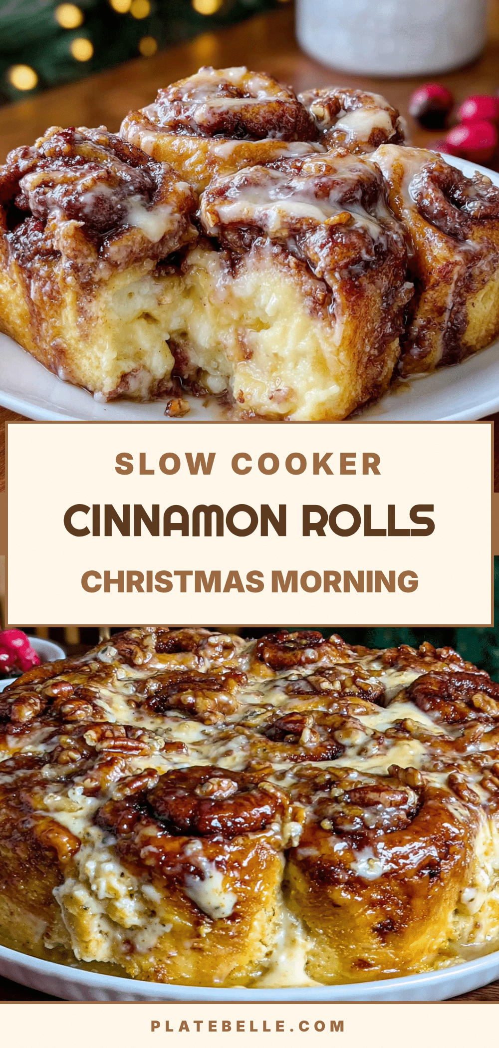 cozy slow cooker cinnamon roll casserole recipe