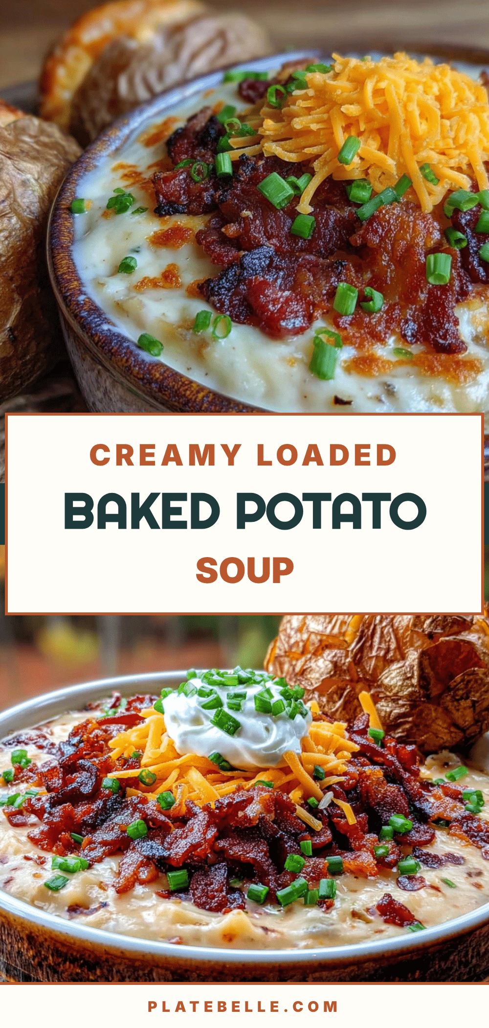 creamy loaded baked potato soup recipe