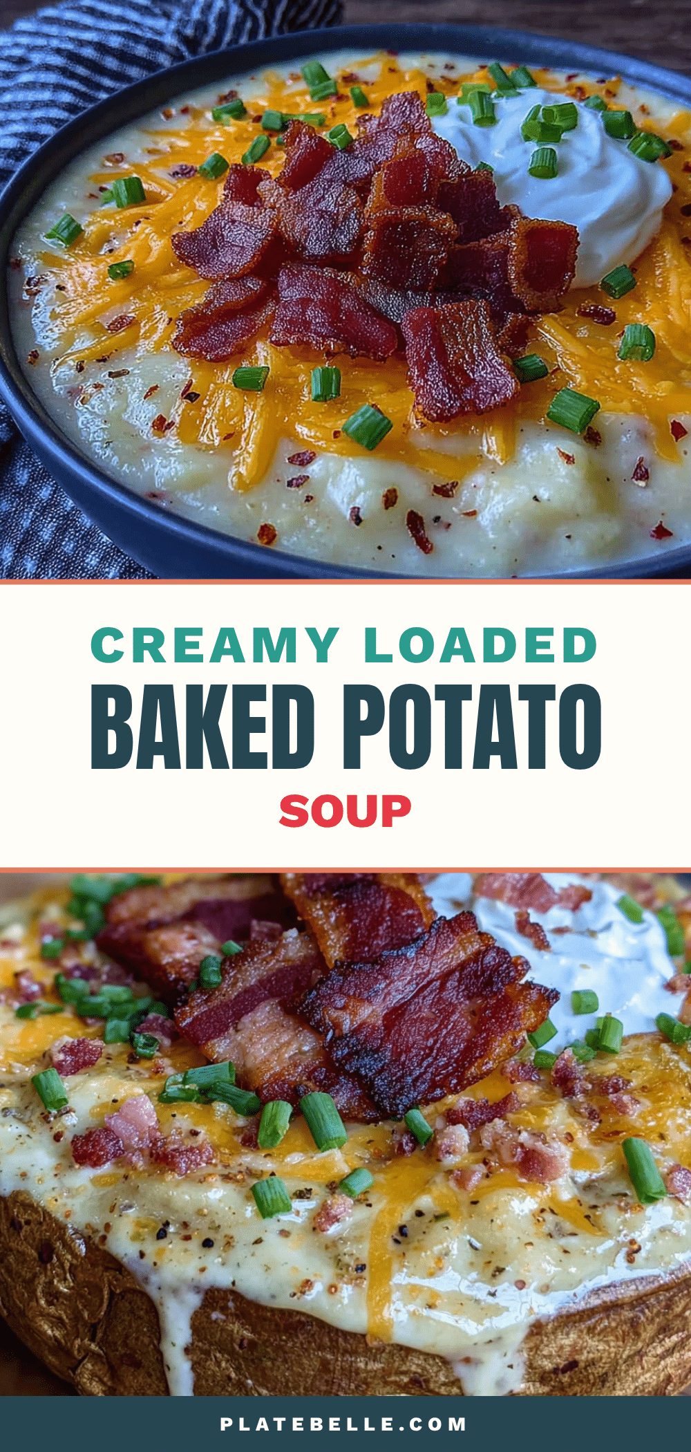 creamy loaded baked potato soup recipe