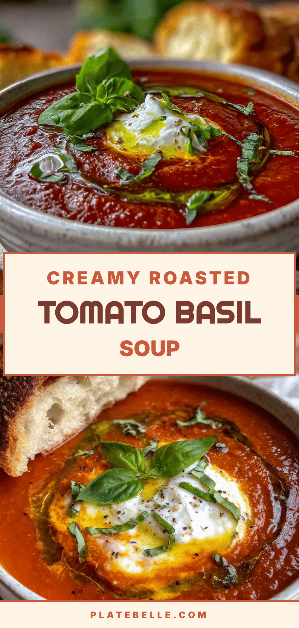 creamy roasted tomato soup recipe