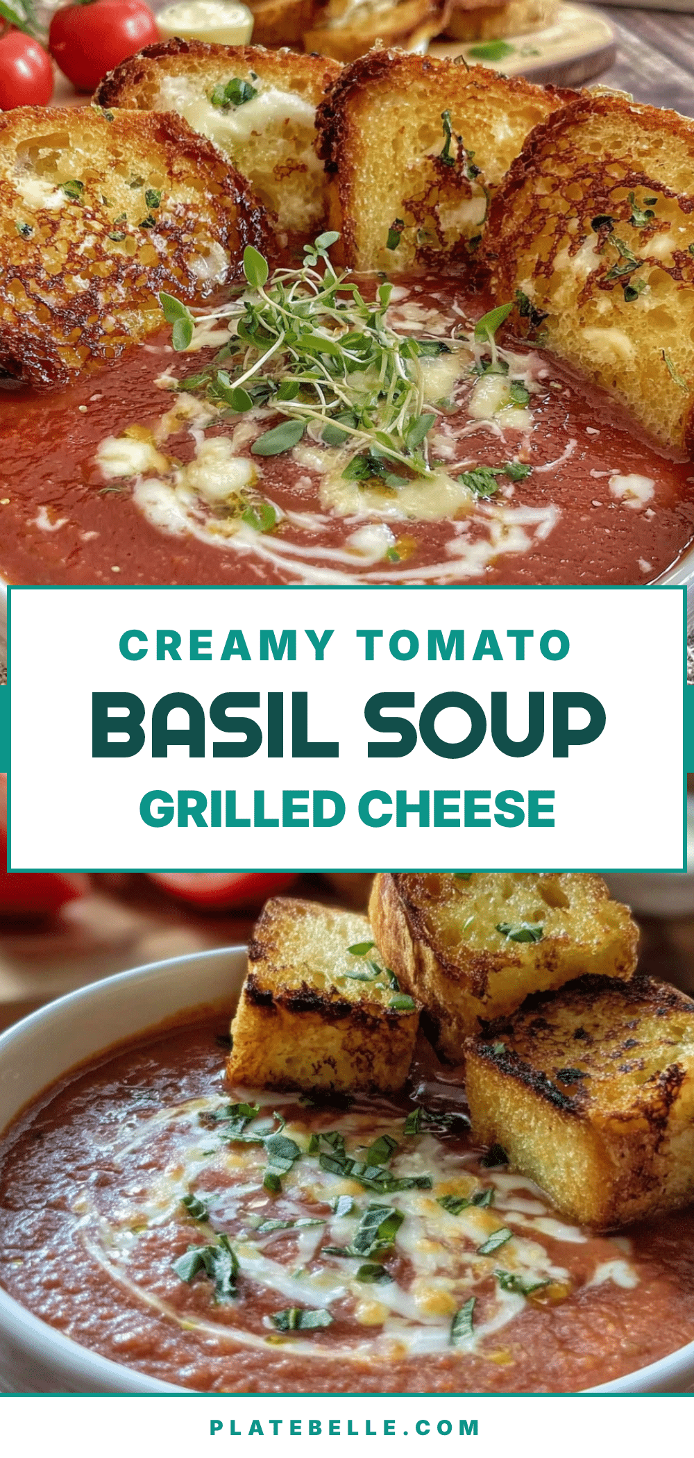 creamy tomato basil soup recipe