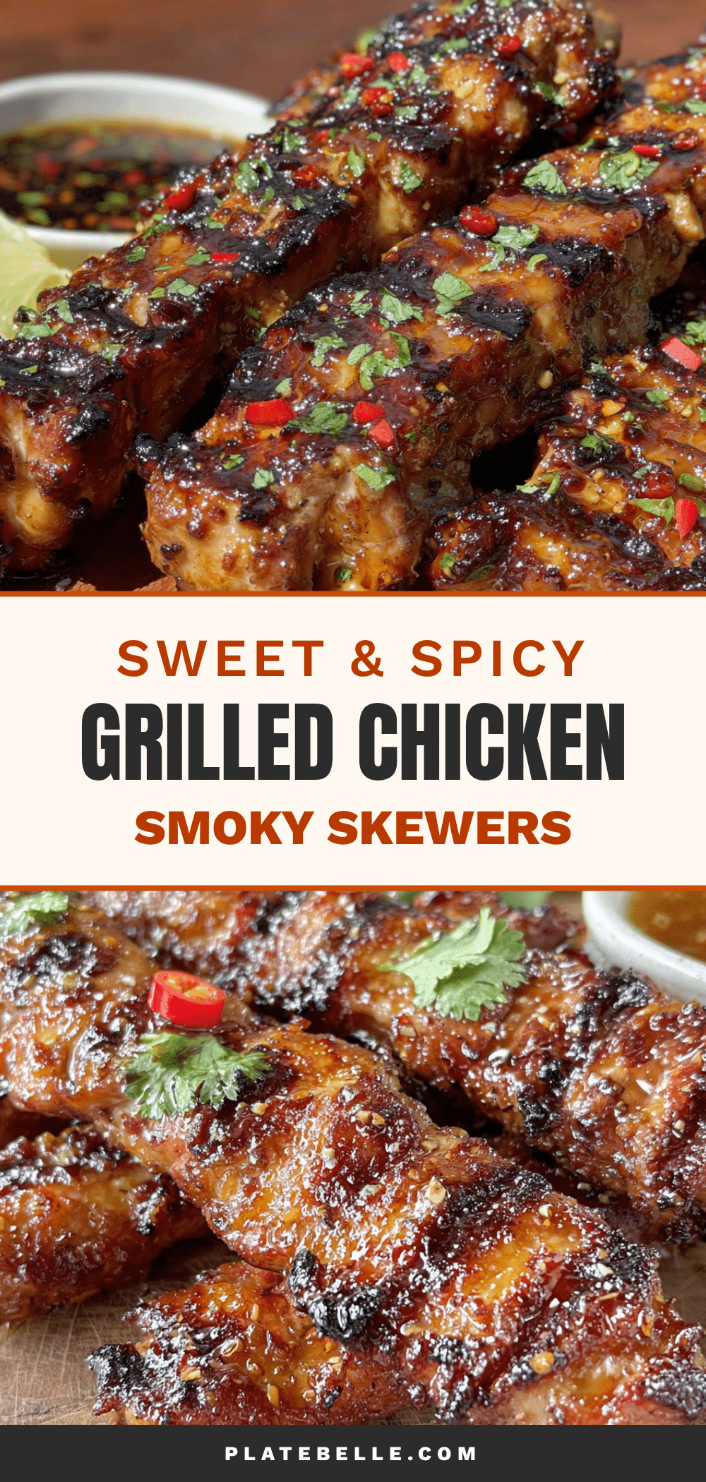 grilled honey chipotle chicken skewers recipe