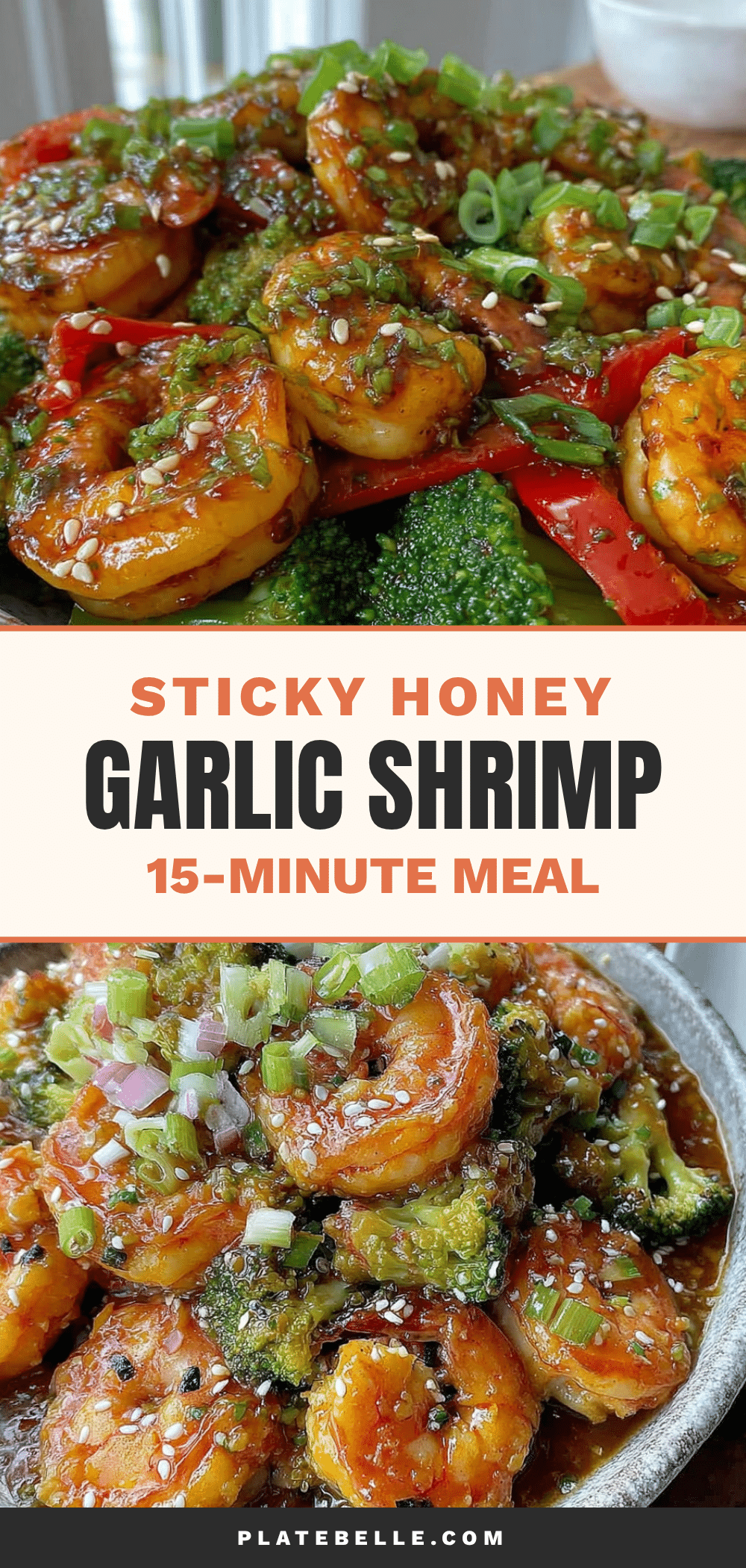 honey garlic shrimp stir fry recipe