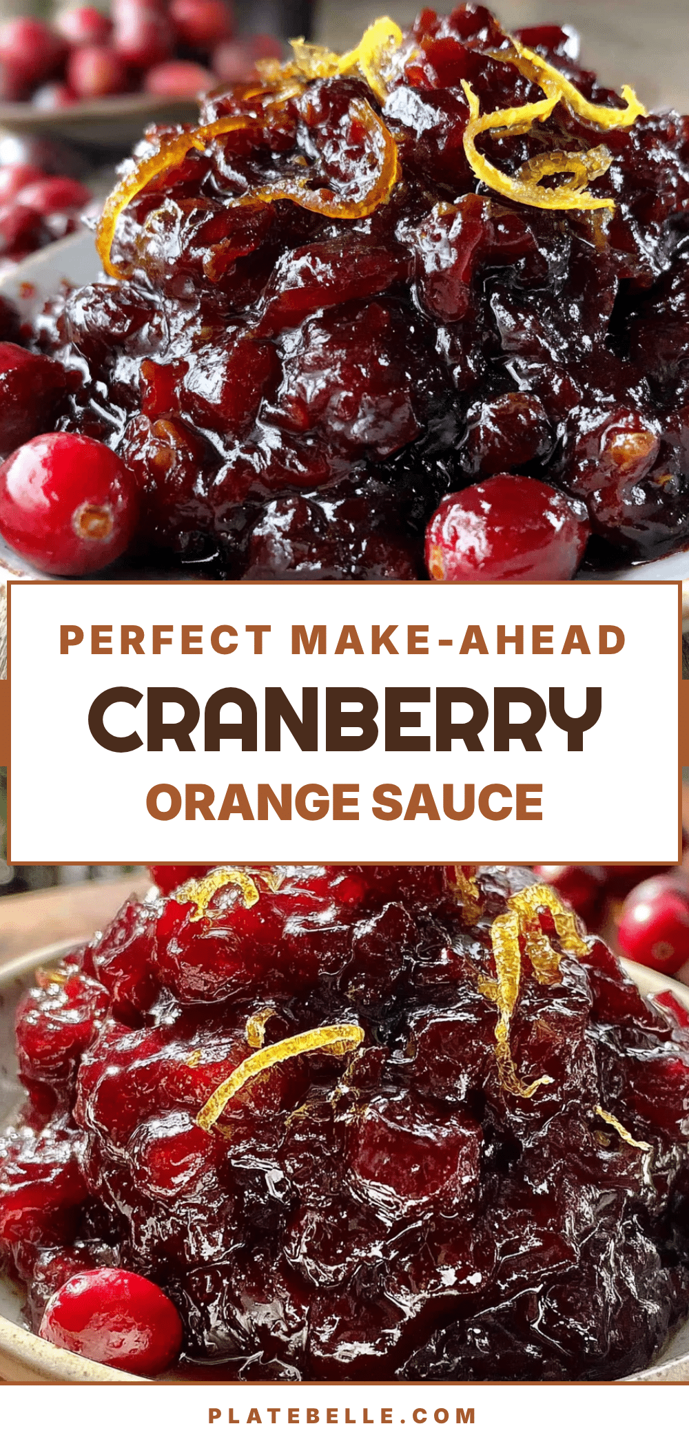 perfect make-ahead cranberry orange sauce recipe