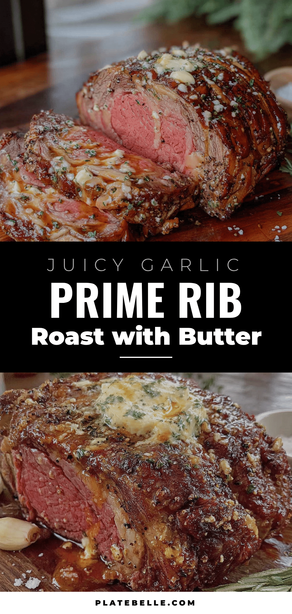 prime rib roast with garlic herb butter recipe