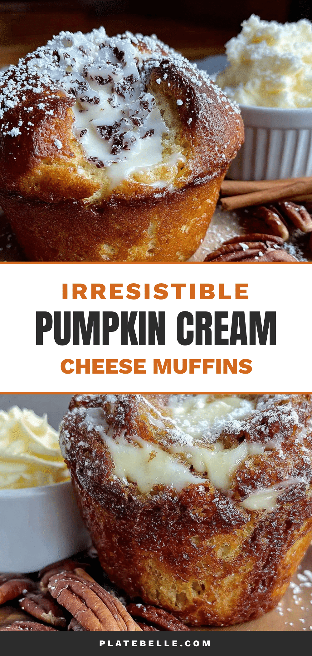 pumpkin cream cheese muffins recipe
