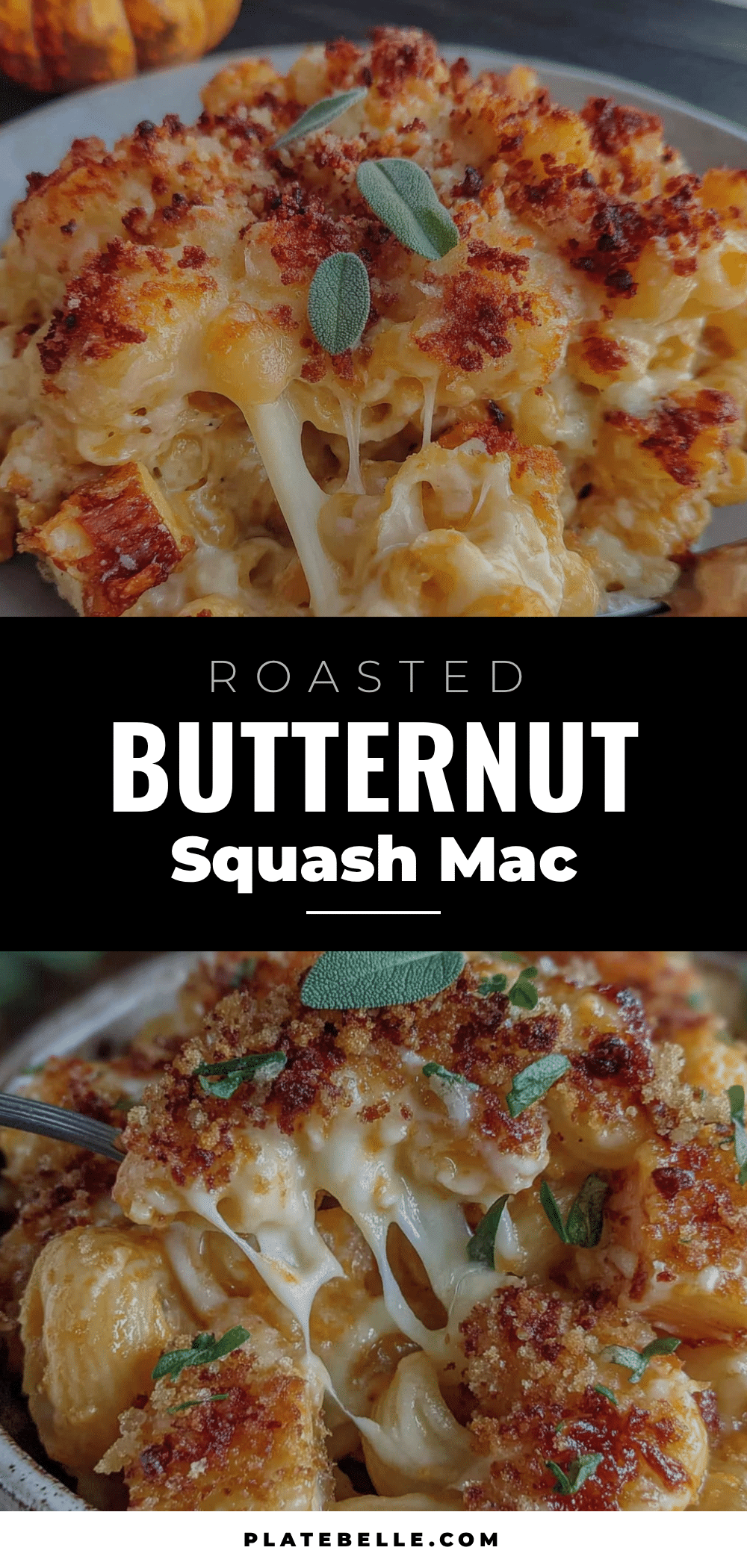 roasted butternut squash mac and cheese recipe