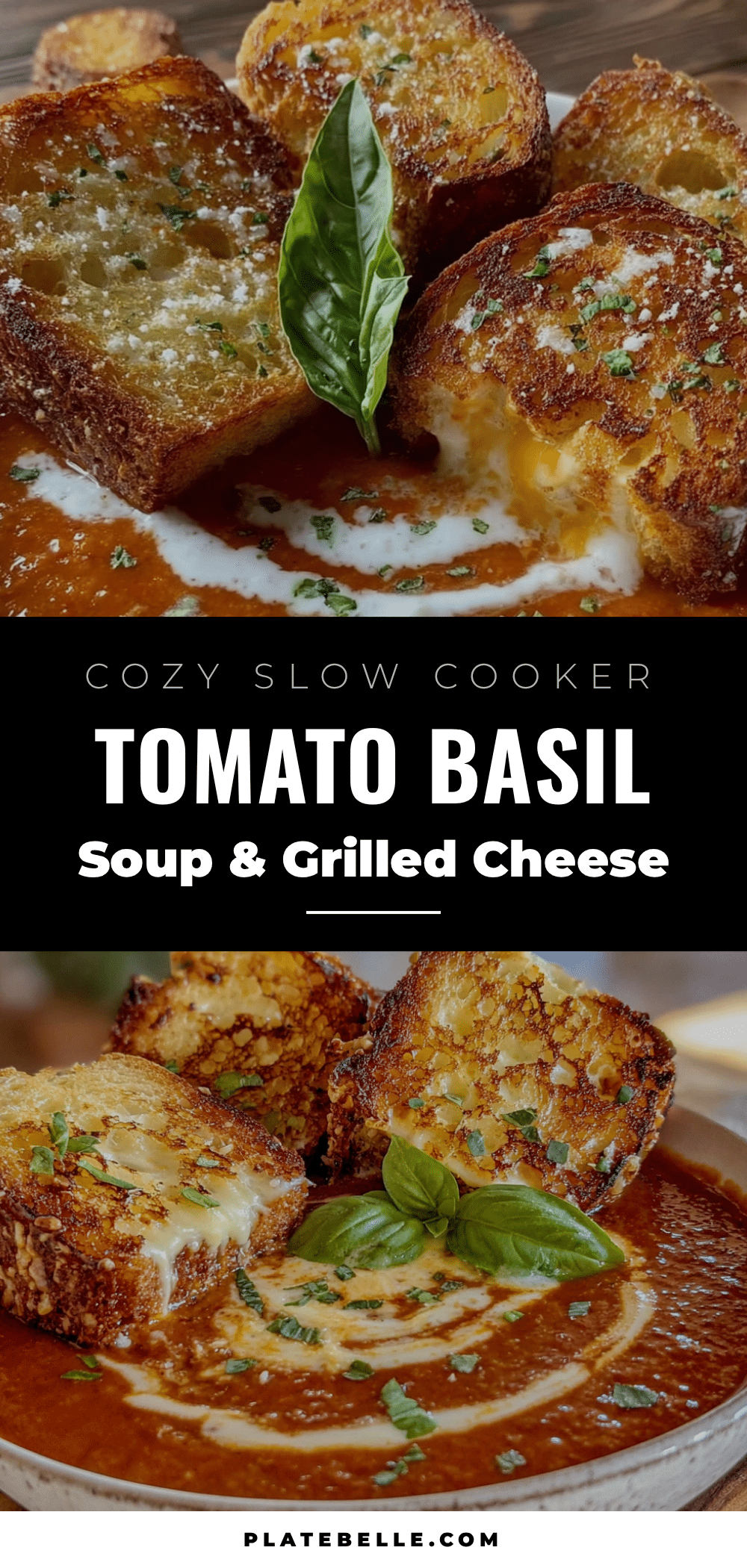 slow cooker tomato basil soup recipe