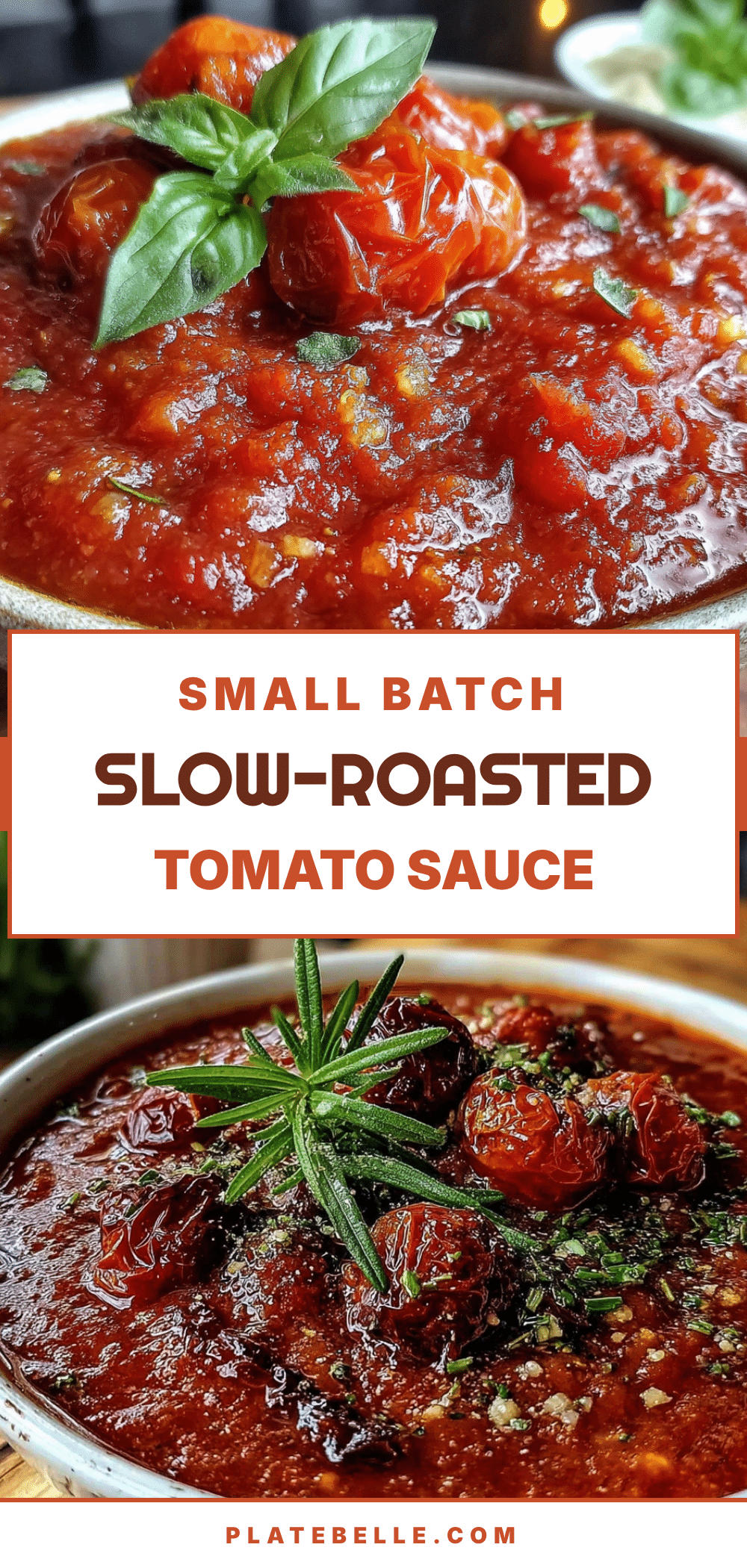 small-batch tomato sauce for freezing recipe
