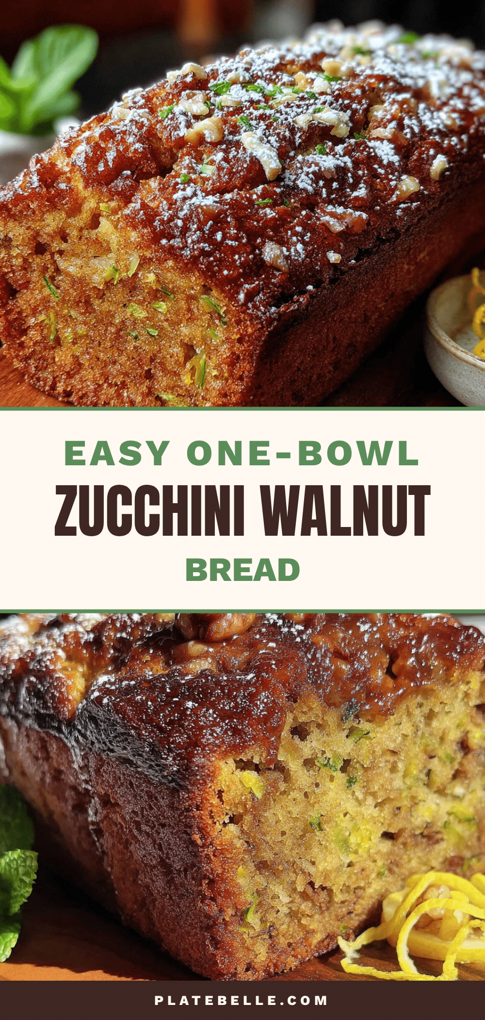 zucchini bread with walnuts recipe