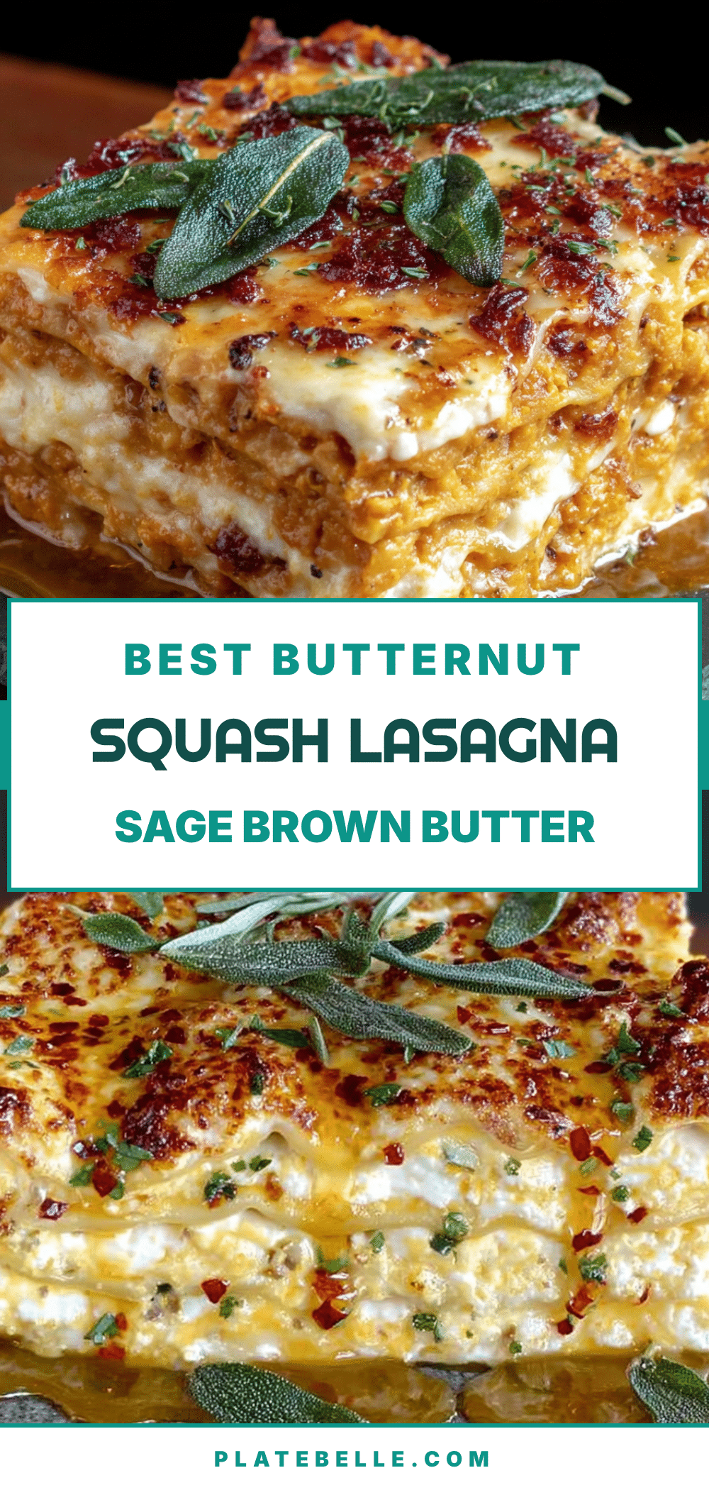 butternut squash lasagna recipe