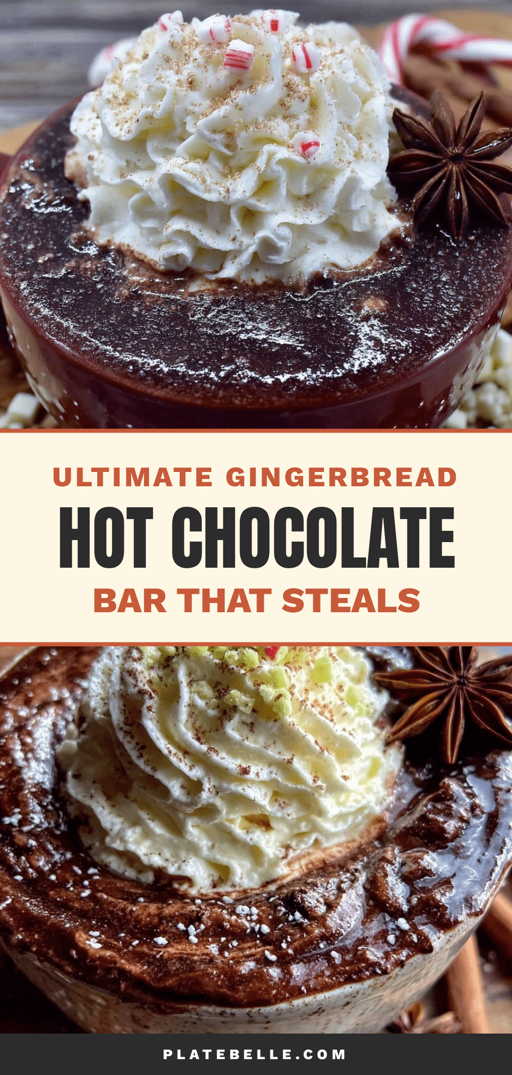 gingerbread hot chocolate bar recipe