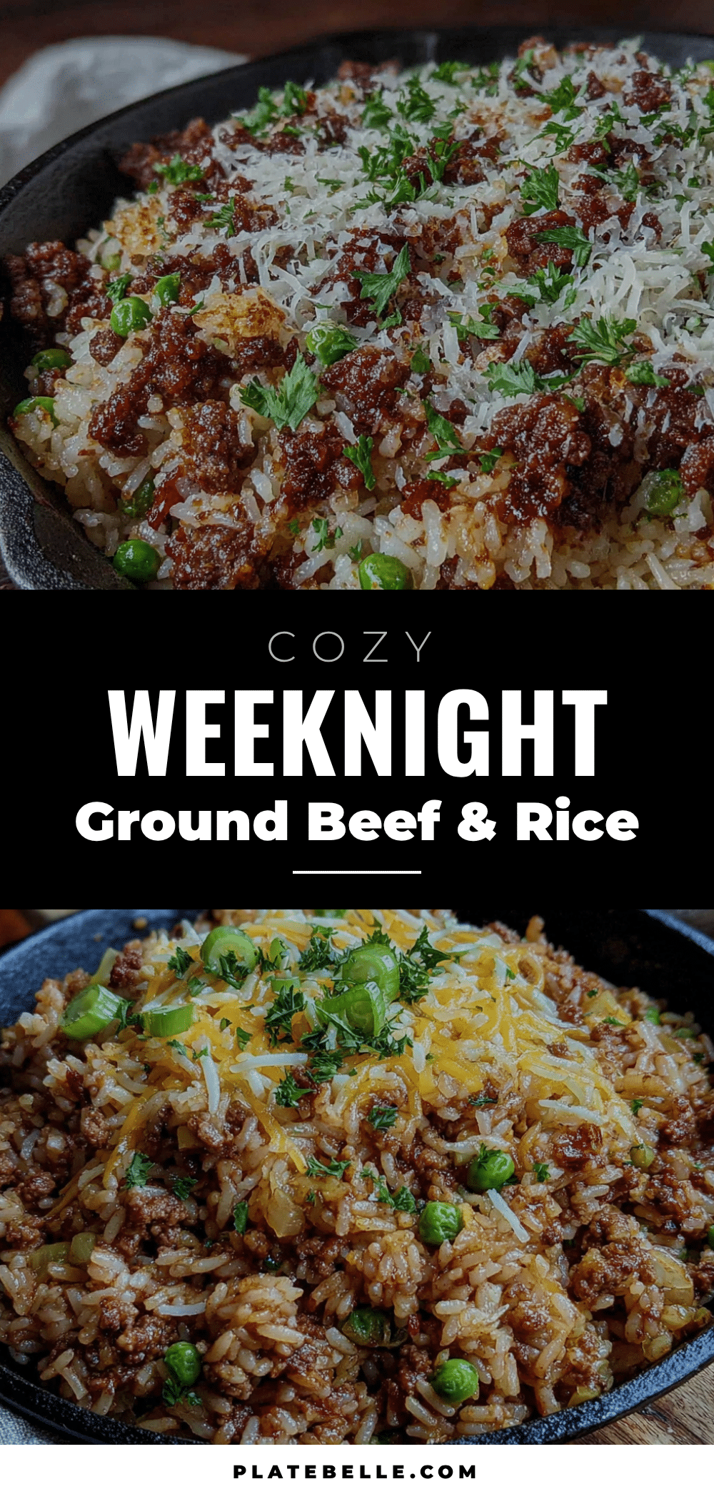 ground beef and rice skillet recipe