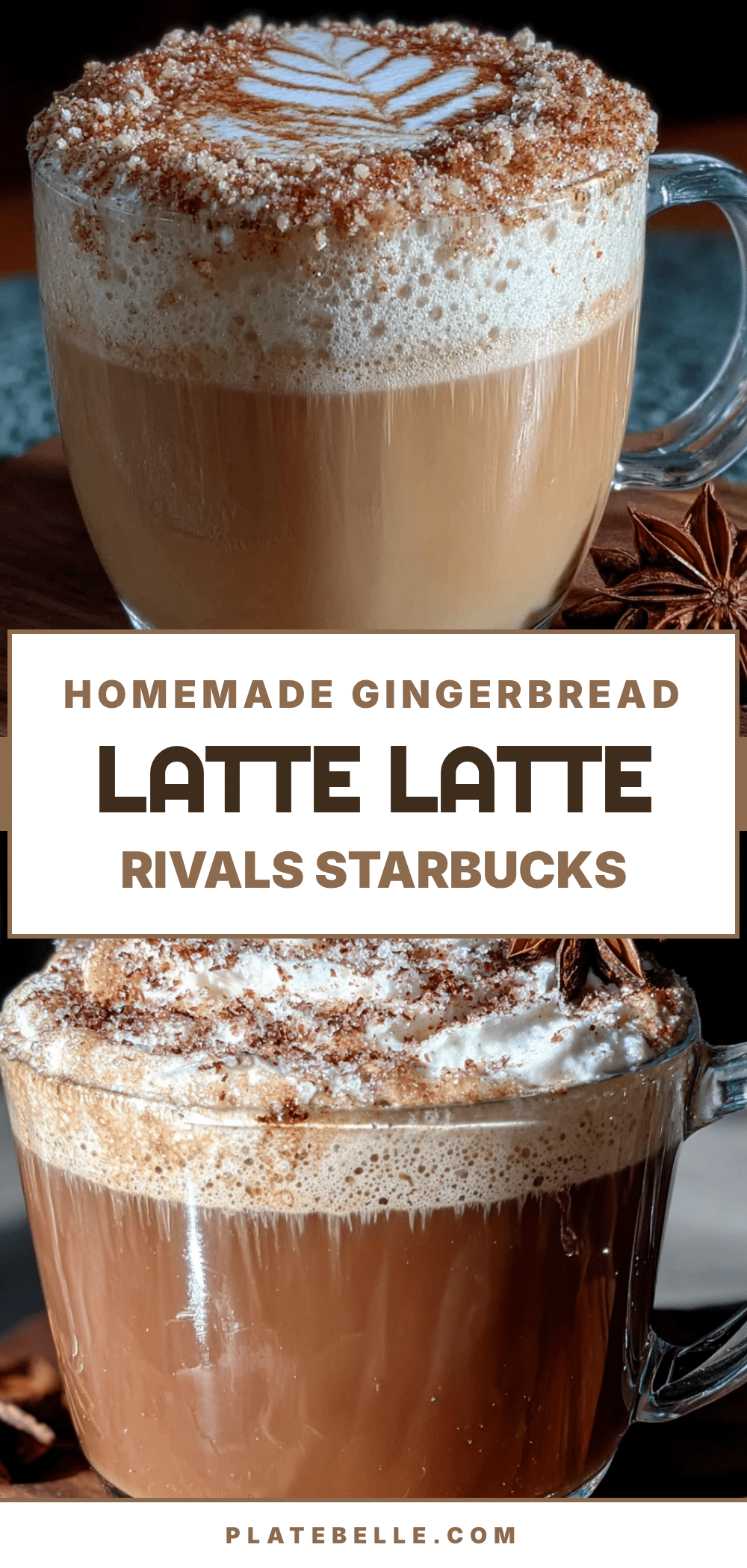 homemade gingerbread latte recipe