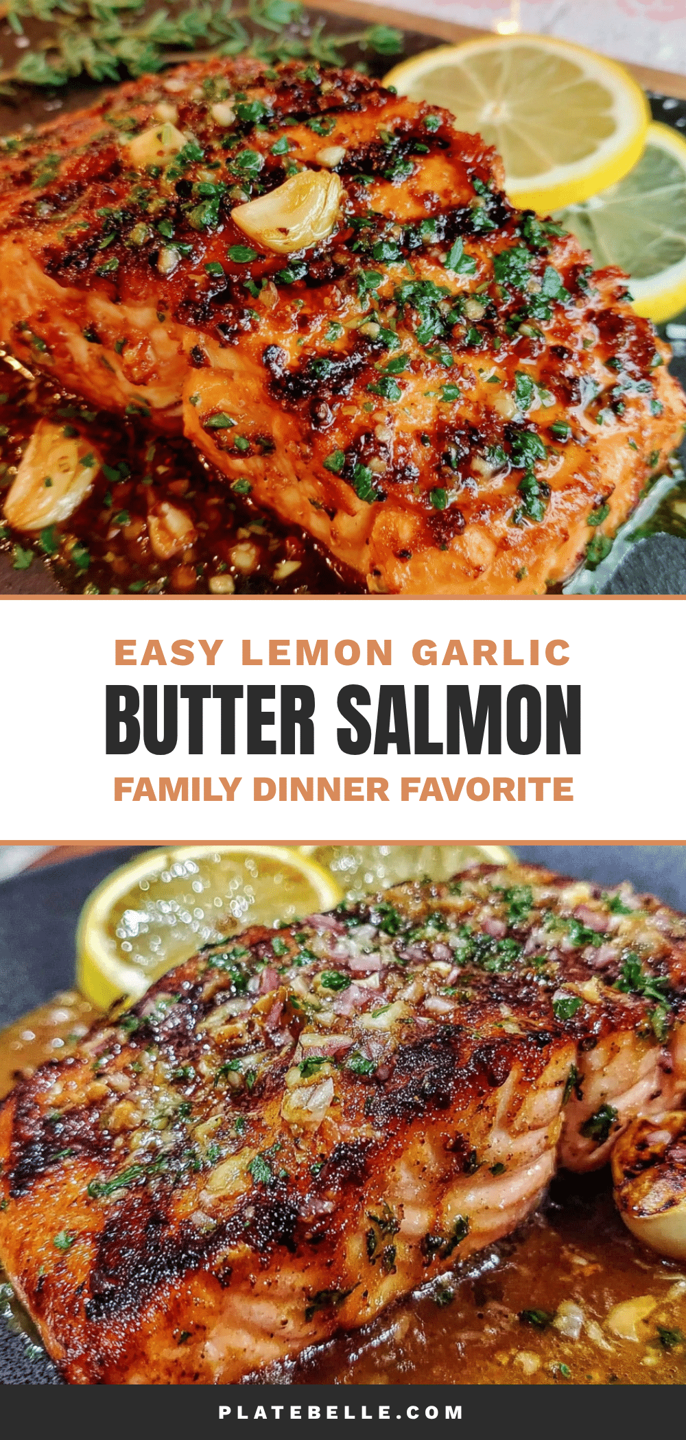 lemon garlic butter salmon recipe
