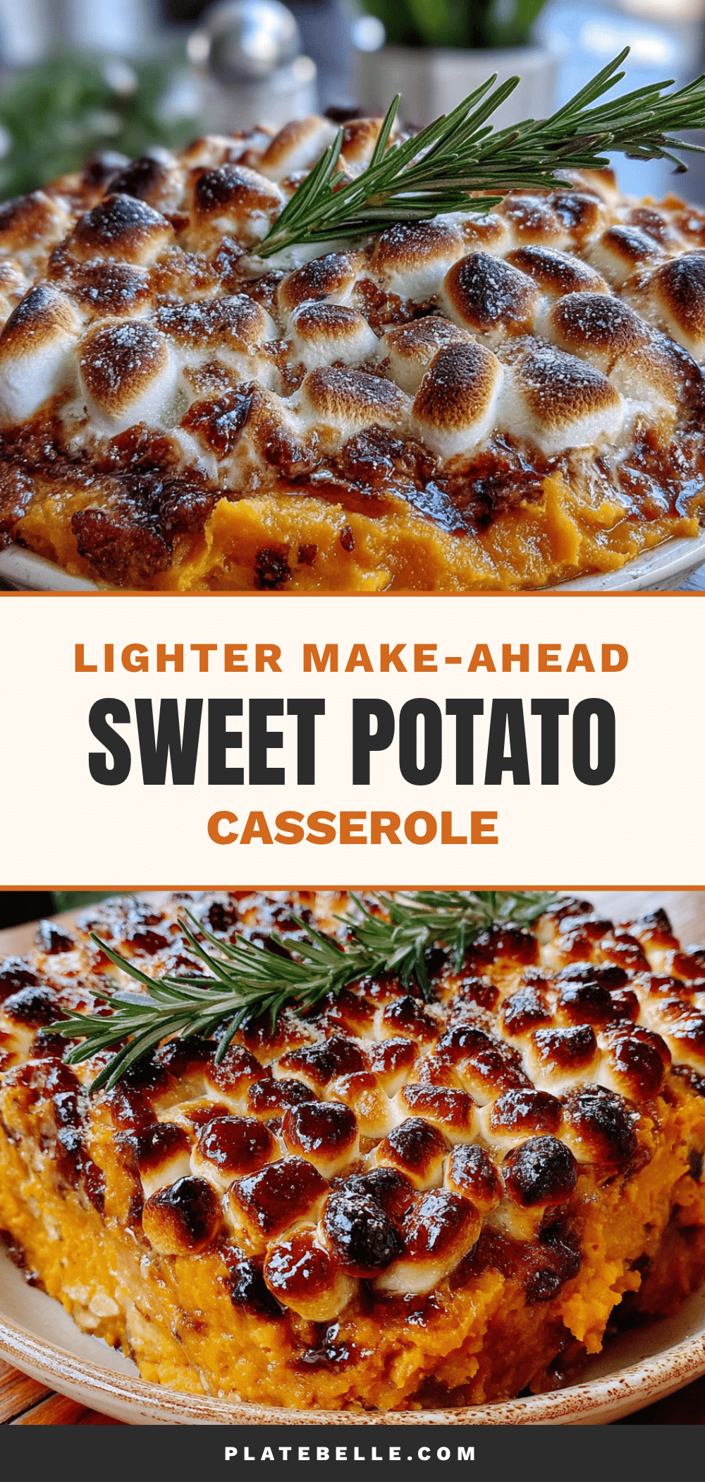 lighter make-ahead sweet potato casserole recipe