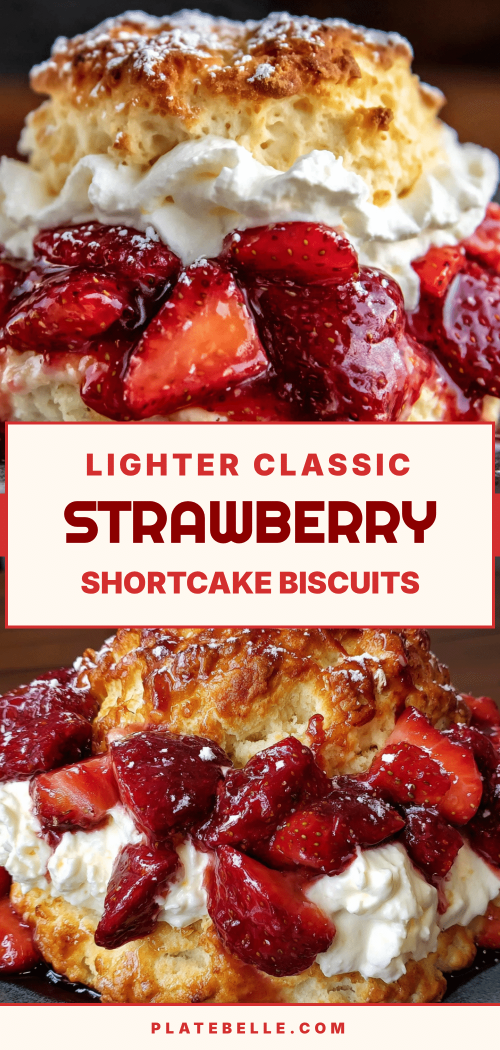 lighter strawberry shortcake biscuits recipe
