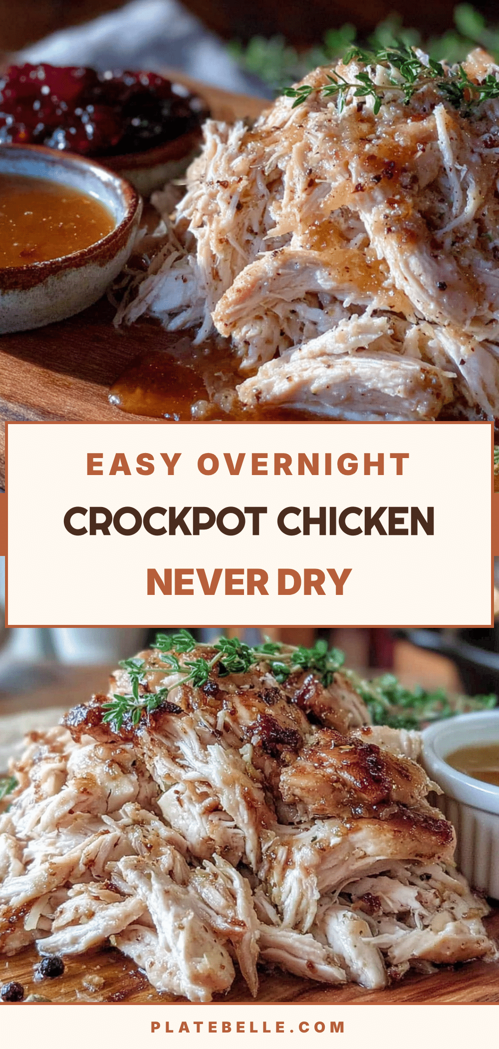 overnight crockpot chicken breasts recipe