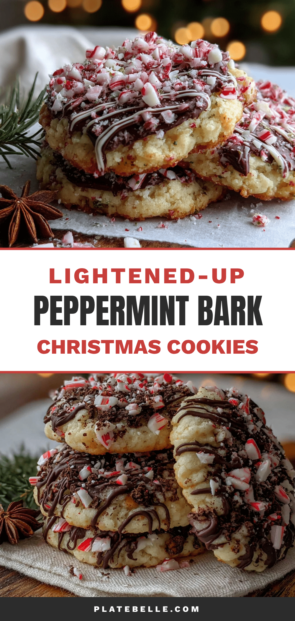 peppermint bark cookies recipe