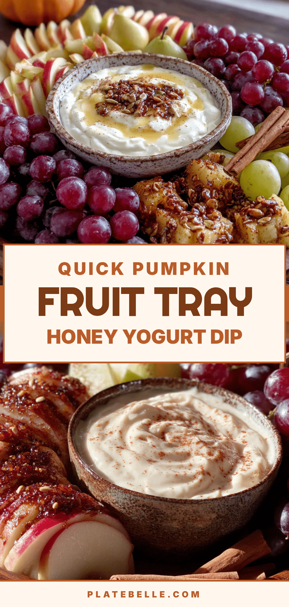 pumpkin fruit tray recipe